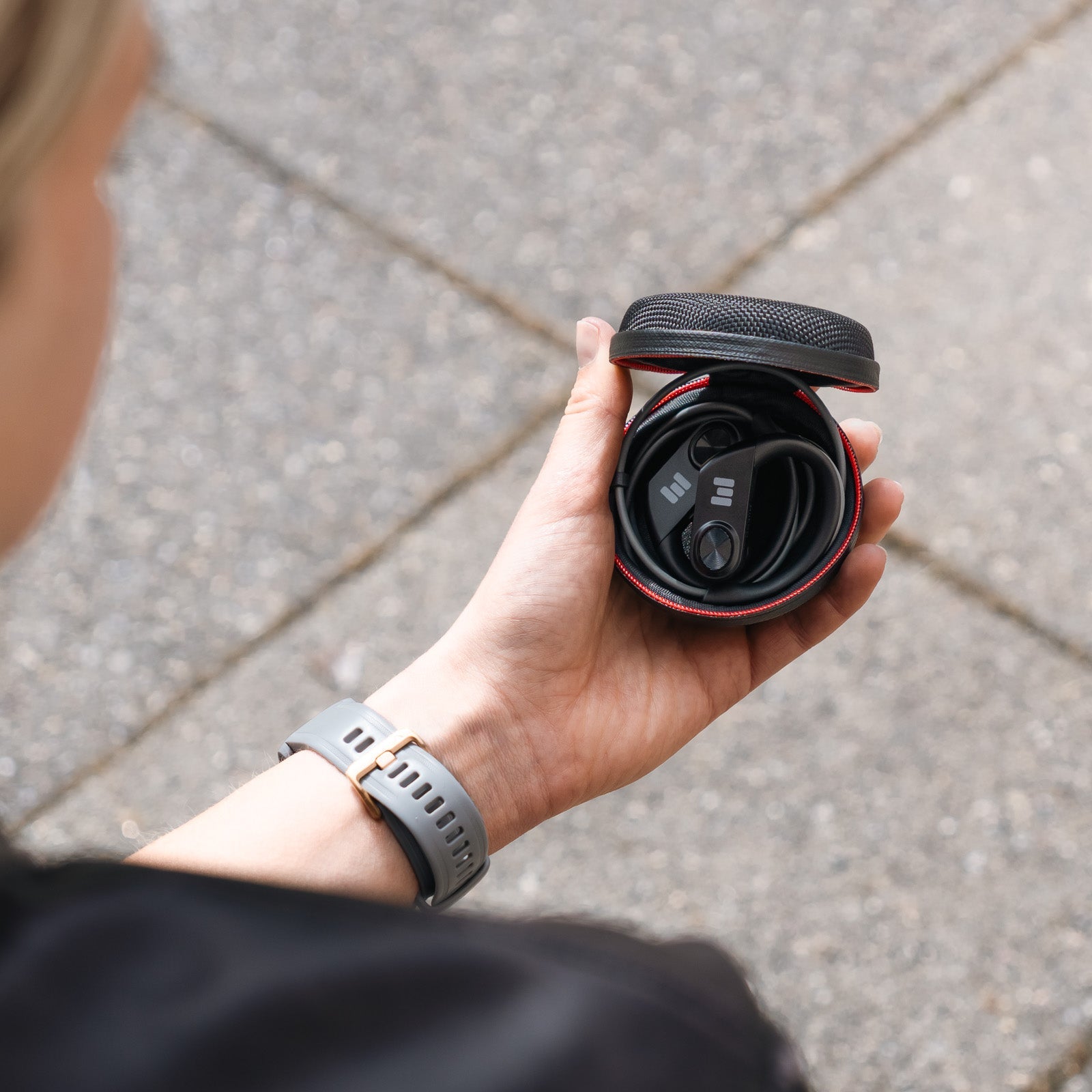 Paket: MiiBUDS ACTIVE GO LITE + Fodral