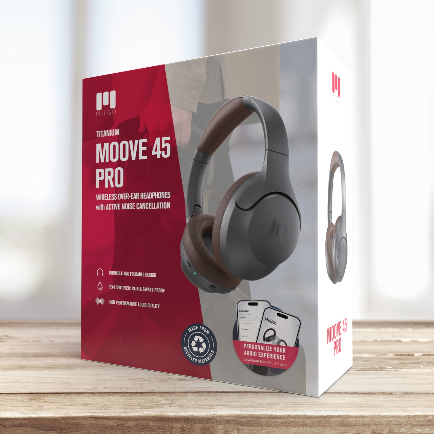 MOOVE 45i PRO - Titanium/Brown
